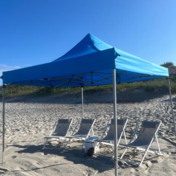 6 Persons Tent, 6 Chairs - Wabasso Beach