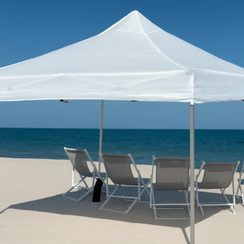 6 Persons Tent, 6 Chairs - Ocean Breeze Hotel Vero Beach